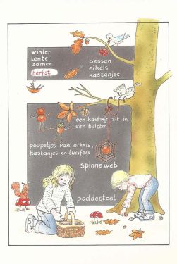 Herfst kaart