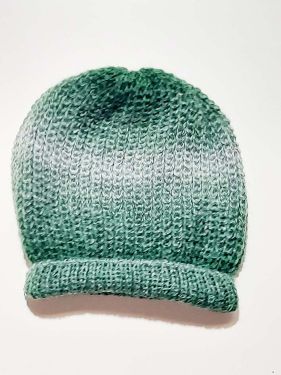 Muts, groene beanie