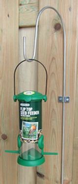 Fliptop raam zaad feeder