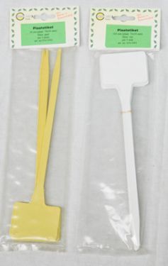 Plaatetiket 300/ 70 x 50mm, recht, per 10 stuks