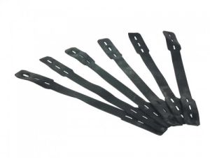 Riem voor kniebeschermer rubber, per 4 st.