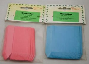 Steeketiket 100 x 16 mm, 100 st